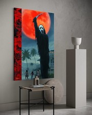 Scream Leinwand Bild Halloween