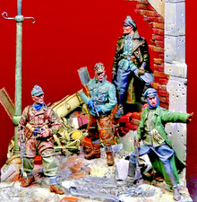 4 Resinfig. 1/35: Grenadiere