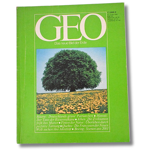 Geo heft 1980 bäume - geo,