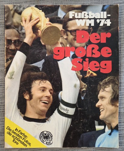 Fußball 1974 der - fußball, große