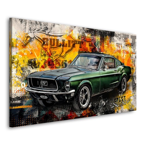 Acrylglasbild ford mustang - acrylglasbild,