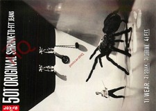 Postkarte>>Werbung, Levis 501