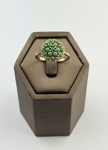 Türkis ring gold - türkis,