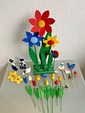 Konvolut  HOLZBLUMEN  TULPEN