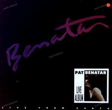 Benatar - Live From Earth LP + Poster (VG/VG) .