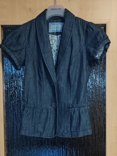 Damen blazer jeans blau - damen, gr.34