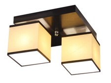 Decken Lampe Leuchte grau