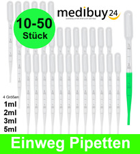Einwegpipetten Einmalpipetten Transferpipette Pipetten Futterpipetten 1 2 3 5 ml