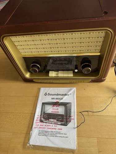 Soundmaster 960 retro radio - nr, retro-radio