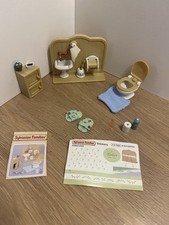 sylvanian families toilet set