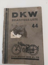 Ersatzteile liste dkw - 44,