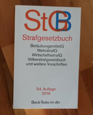 Strafgesetzbuch - 53. Auflage