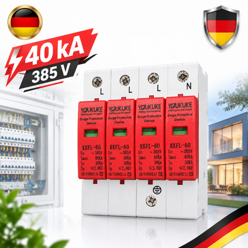 Polig 40ka blitzschutz typ - 4-polig,