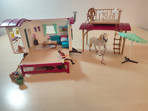 Schleich wohnwagen - schleich,