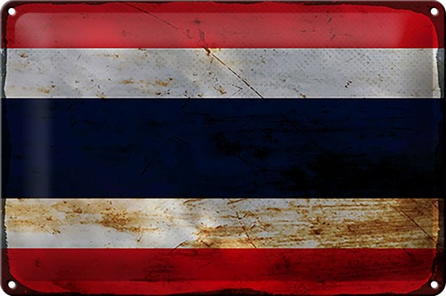 Blechschild flagge thailand - flagge,