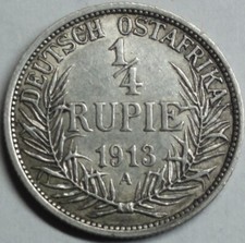 Deutsch-Ost-Afrika 1/4 Rupie