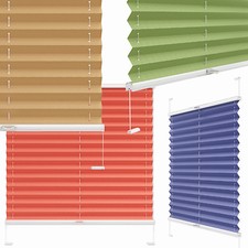 *Plissee auf Maß | Plisse Jalousie Maßanfertigung Raffrollo easyfix Plisee Plise