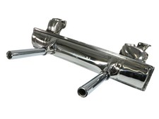 Edelstahl Auspuff Incl VA