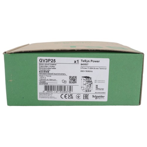 Schneider electric gv3p25 - schneider,