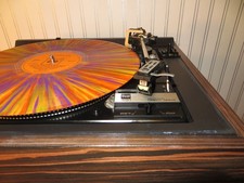 Plattenspieler Dual 491 in Makassar Zarge - Top-Revidiert - Shure M 95 G-LM