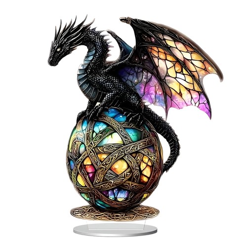 Drachen figuren deko acryl - drachen,