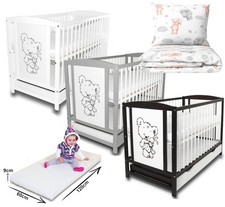 Babybett Gitterbett Schublade