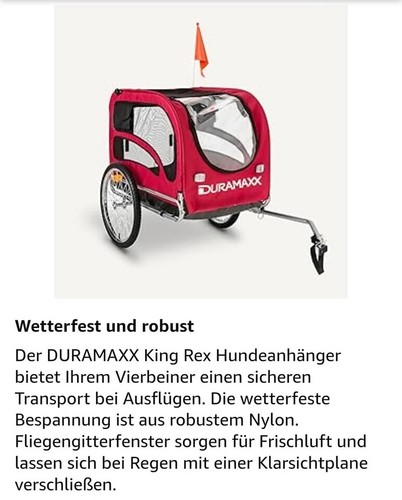 Duramaxx fahrradanhänger - duramaxx,
