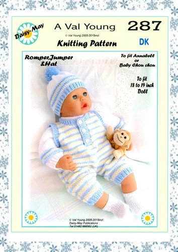 Puppen strickanleitung 287 - nr.,