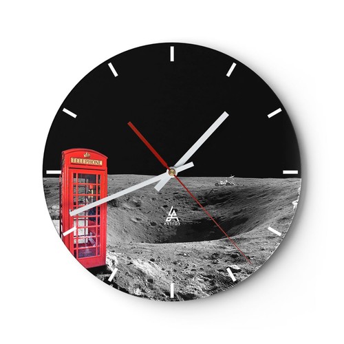 Modern wanduhr 30x30cm analog - wanduhr,