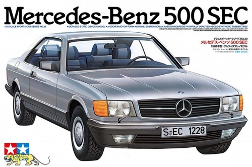 Tamiya 24029 mercedes benz 500 - tamiya,