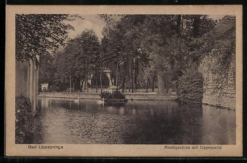 Bad lippspringe musikpavillon - bad, lippspringe,