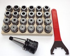 # Spannzangenfutter SK40 ER40 S20x2 neu Spannzangen 3-26mm gebr.