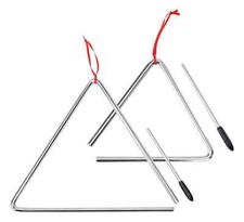 Top Triangel Starter Set für Früherziehung, Blaskapelle, Orchester, Kindergarten