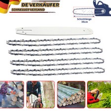 4x Sägekette & Schwert 35cm