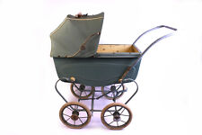 alter Vintage Puppenwagen Puppen Kinderwagen Odder Vognen Dänemark 50er Retro