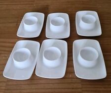 6 Eierbecher Fackelmann weiß