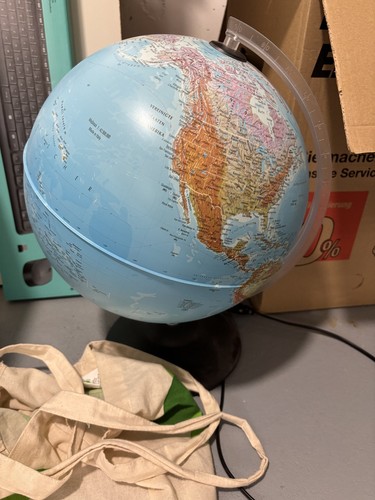 Beleuchteter globus für - für, jeden