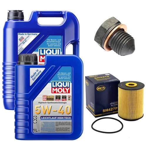 Motoröl filter set - filter, 5w-40