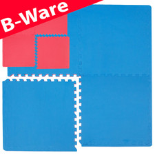 B-Ware 4 Bodenmatten mit 8 Abschlussleisten Fitness Yoga Judo Trainingsmatte