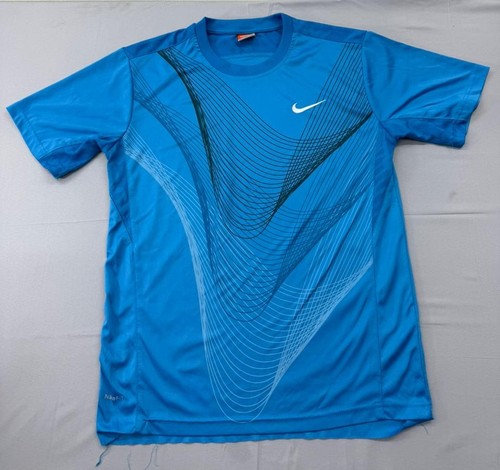 Nike herren shirt blau sport - t-shirt,