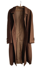 Massimo Dutti Herrenmantel Wolle Kaschmir braun Gr. 48