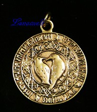 Wikinger Odin Amulett aus Bronze Odins Raben, Amulett, Wikinger