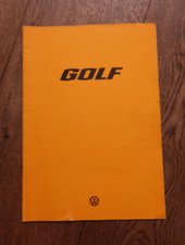 VW Volkswagen GOLF 1  Prospekt