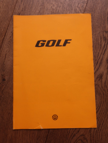 Volkswagen golf prospekt - ,