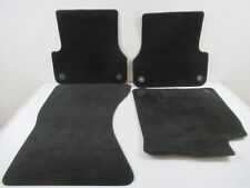 Audi A6 4G C7 11-18 4x Fussmatten schwarz Stoff Satz 4G1863691