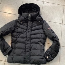 Bogner Fire&Ice Winterjacke Gr. 36/S - NEUWERTIG - Schwarz mit Kapuze
