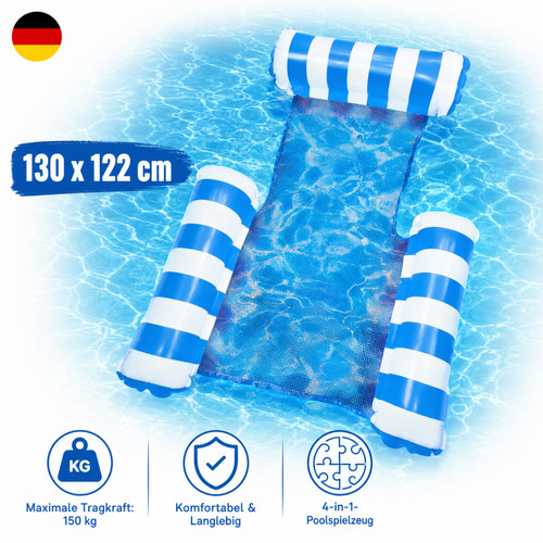 Schwimmende luftmatratze - schwimmende,