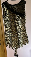 Leopard Kostüm Damen, Kleid, Gr. 44
