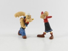 Popeye & Olivia === 2 x vintage Figuren Papo