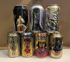 7 Bierdosen /Beercan „Kanterbräu“ France/Leer 0,33L /Strasbourg